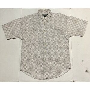 Generra Reserve Vintage Short Sleeve Button‎ Down Shirt Mens Size Large Hawaiian